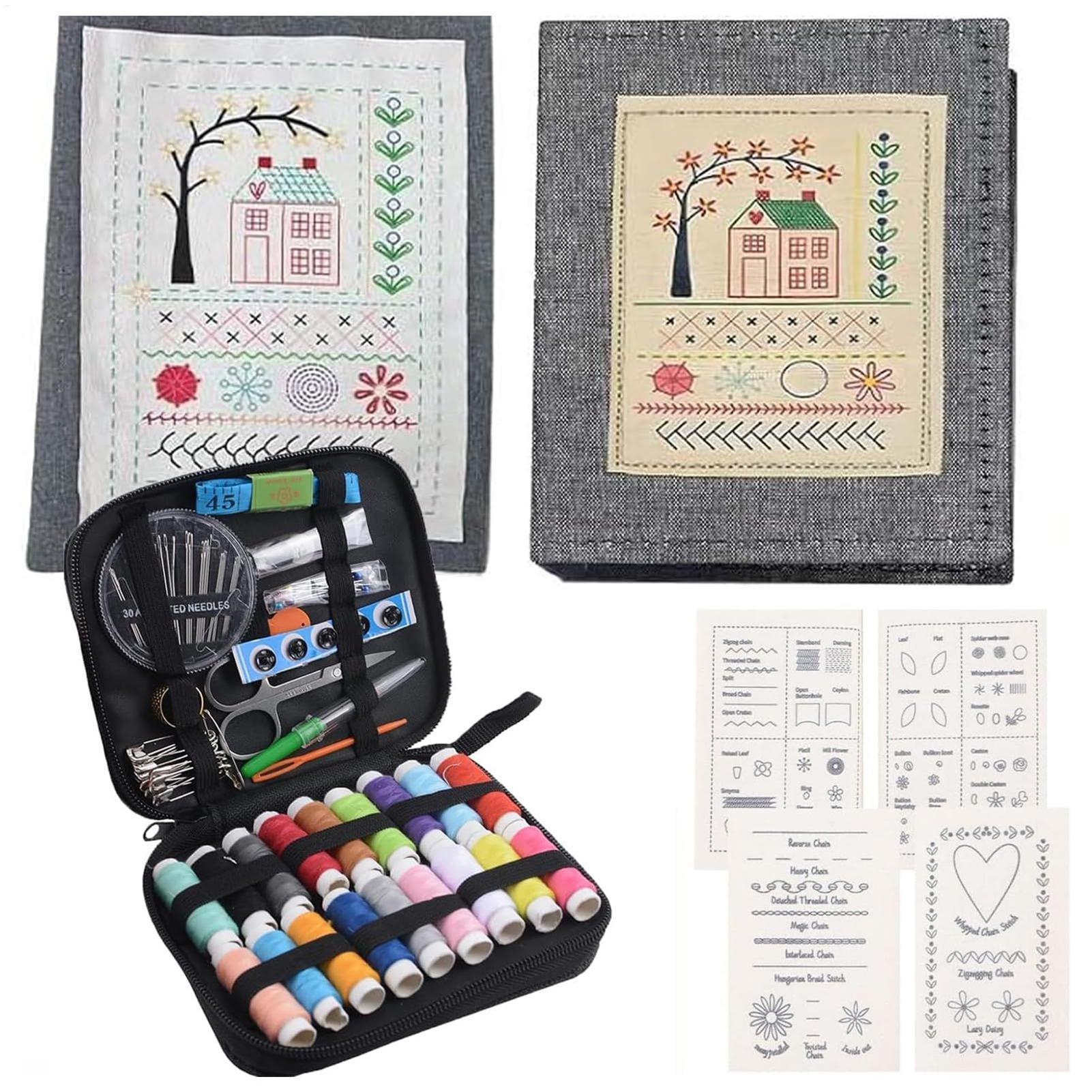 Embroidery Guide Paper - Yeni Başlayanlar İçin Nakış Dikiş Kitabı