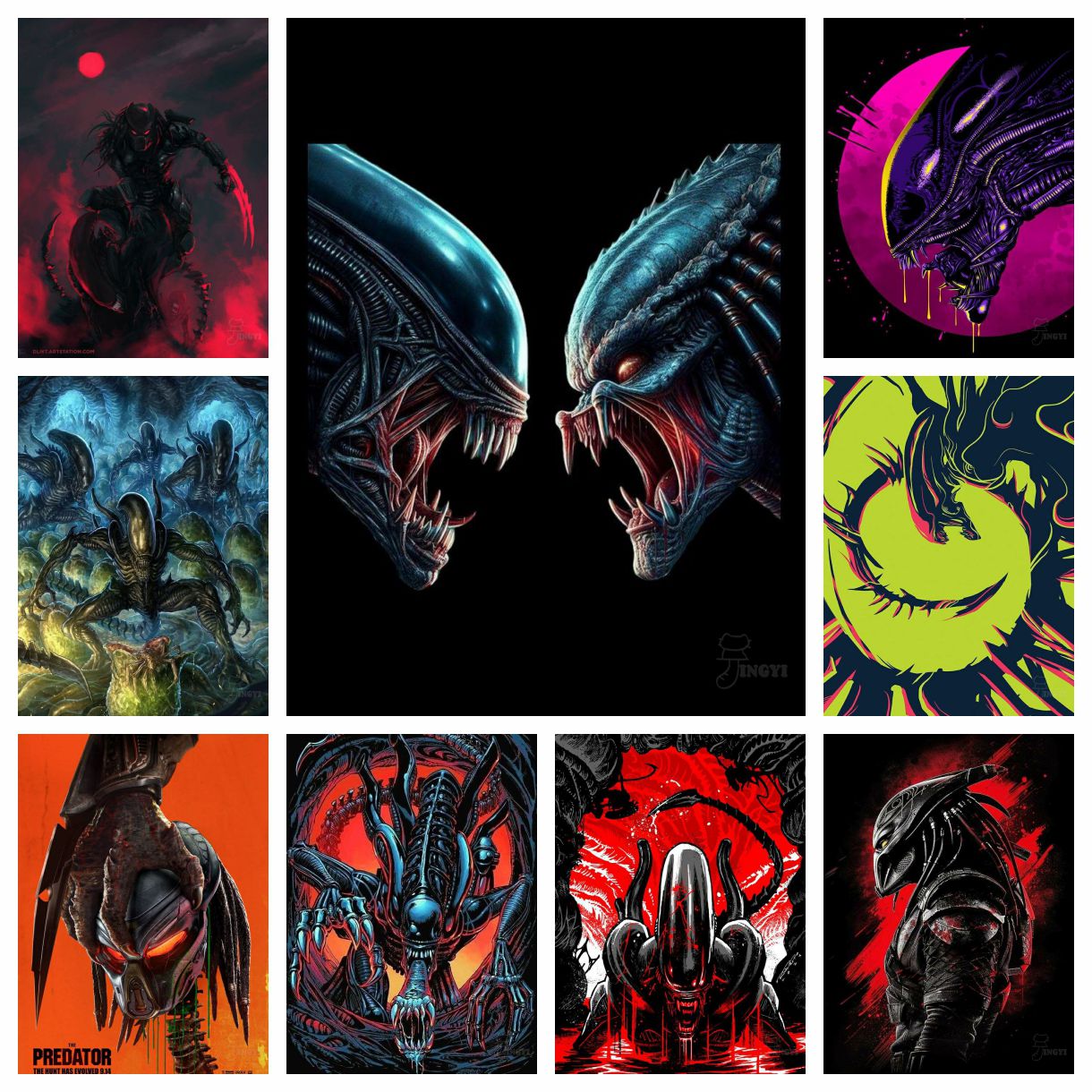 Embroidery Vs Stitching - 2025 Yeni Alien vs Predator Karakter