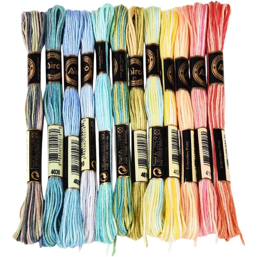 Embroidery Stitch - 12 Çile 105 Yarda 6 Katlı