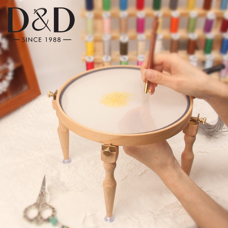 Embroidery Hoop Square - 3/4 adet Ayarlanabilir Taşınabilir Ahşap Nakış