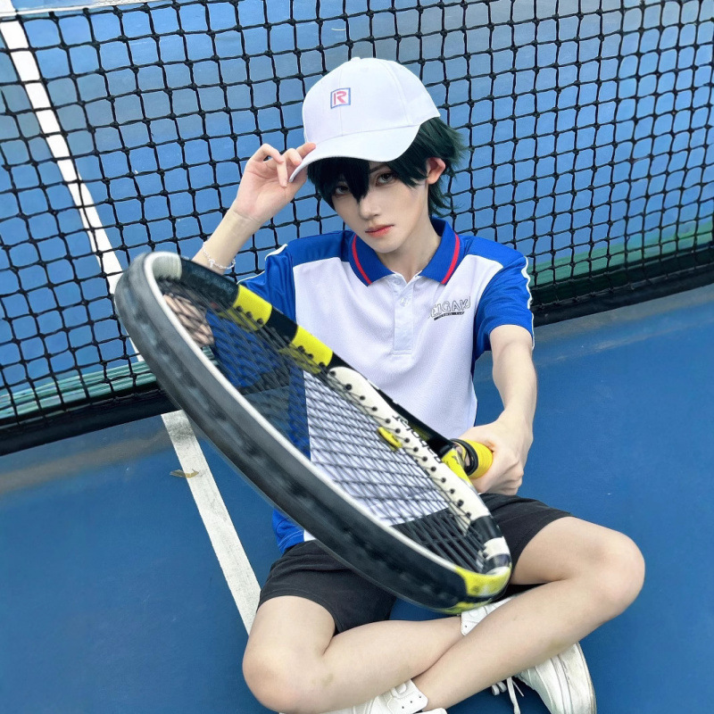 Embroidery Jersey - Tenis Anime Ryoma Echizen Tezuka Cosplay