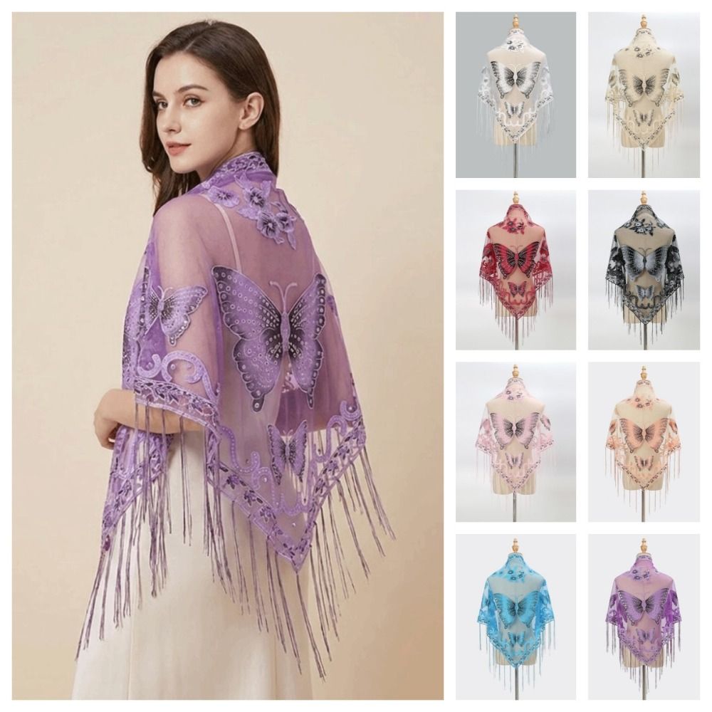 Lüks Çiçek Dantel Oymalı Eşarp - Embroidery Hoop Square incelemesi ve fiyatı