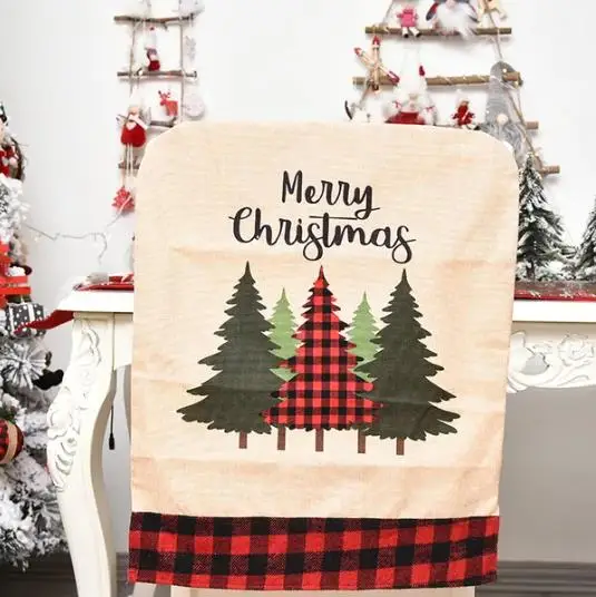 4/6/8 adet Noel Sandalye Kapak - Embroidery Xmas Decorations incelemesi ve fiyatı