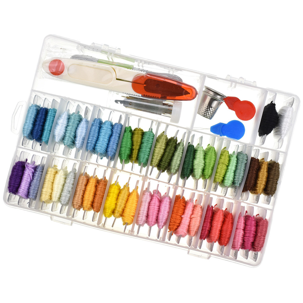 50 Çeşitli Nakış Seti Malzemel - Embroidery Stitch incelemesi ve fiyatı