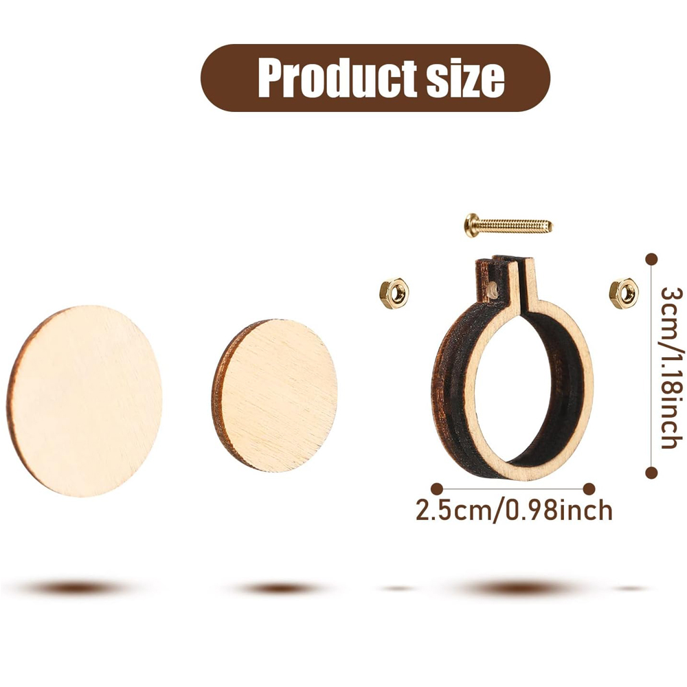 10 adet/takım Ahşap Mini Nakış - Embroidery Hoop Square incelemesi ve fiyatı