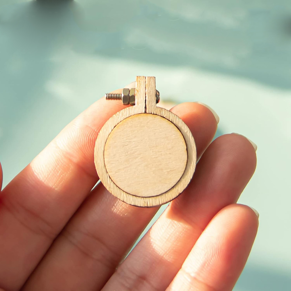 10 adet/takım Ahşap Mini Nakış - Embroidery Hoop Square incelemesi ve fiyatı