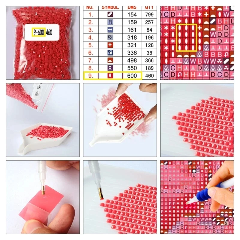 DIY Noel Bahçe Cüceleri Elmas  - Embroidery Xmas Decorations incelemesi ve fiyatı