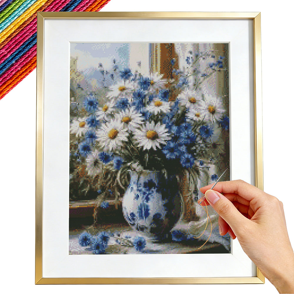 Çapraz Nokta Nakış Papatya Çiç - Embroidery Guide Paper incelemesi ve fiyatı