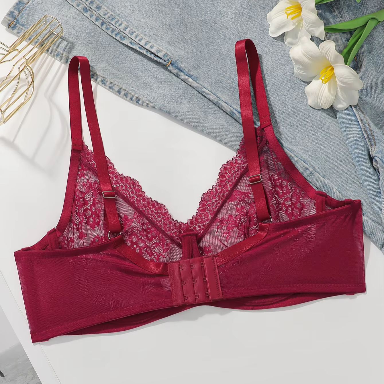 Kadınlar için Büyük Beden Kırm - Embroidery Lace incelemesi ve fiyatı