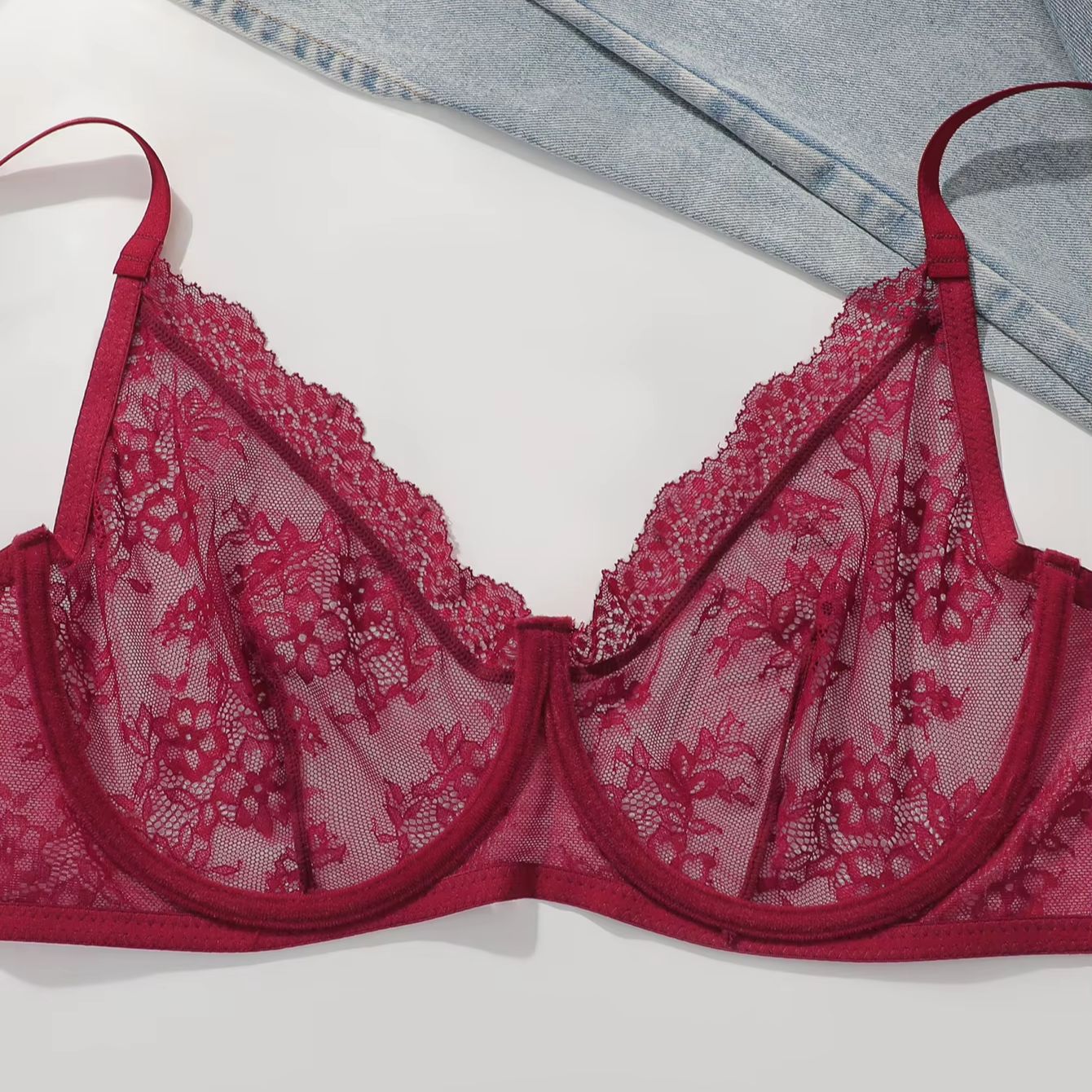 Kadınlar için Büyük Beden Kırm - Embroidery Lace incelemesi ve fiyatı