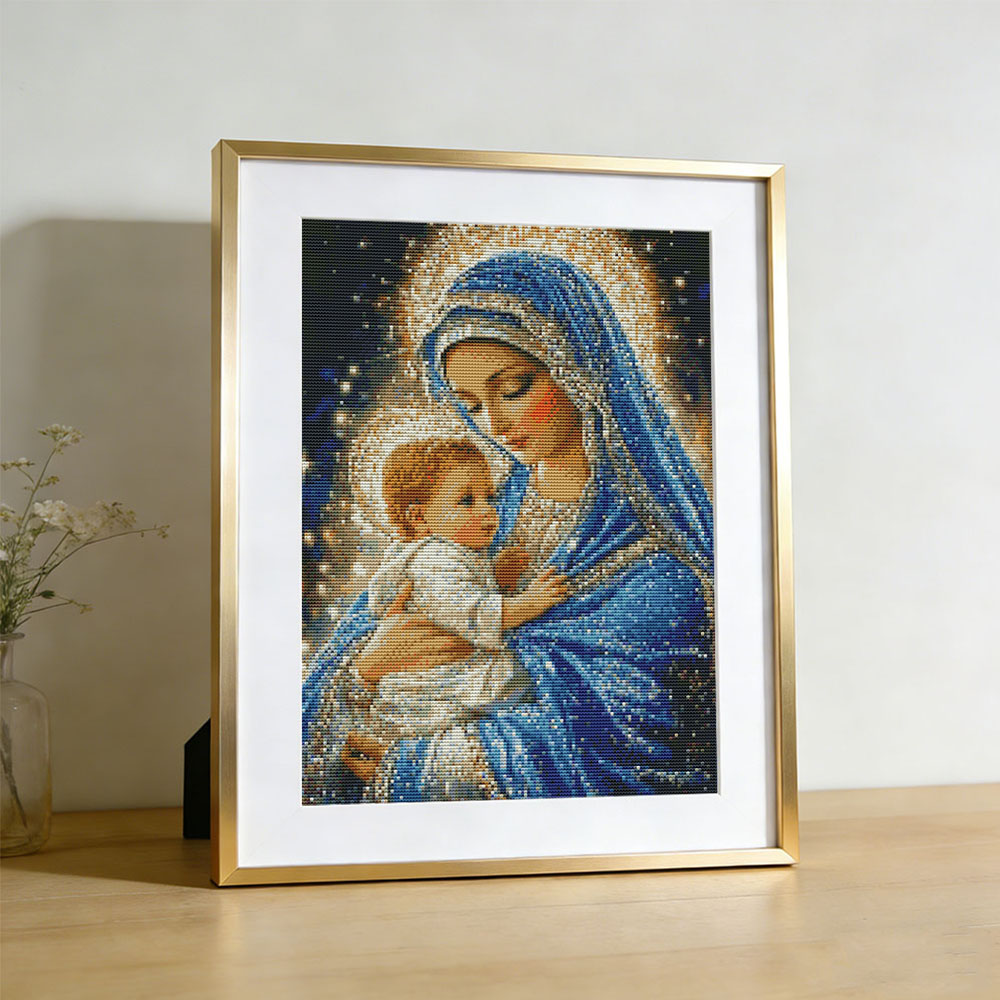 Çapraz dikiş bakire meryem din - Embroidery Guide Paper incelemesi ve fiyatı