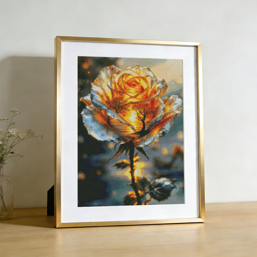 11CT Nakış Kiti Gül Çiçek Çapr - Embroidery Guide Paper incelemesi ve fiyatı