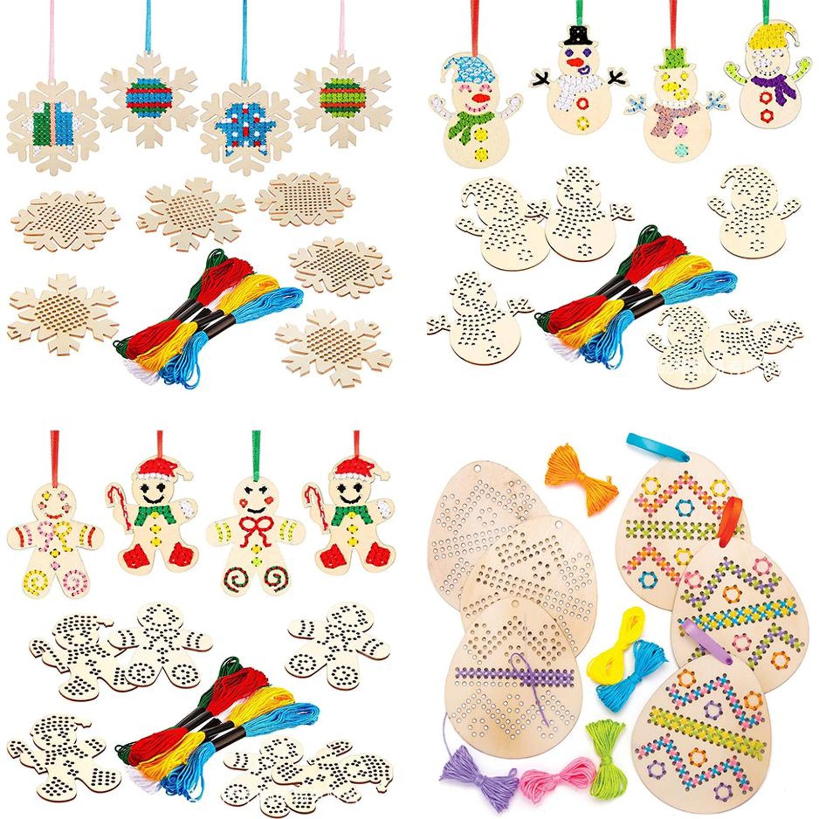 Çapraz Dikişli Asılı Süsleme P - Embroidery Xmas Decorations incelemesi ve fiyatı