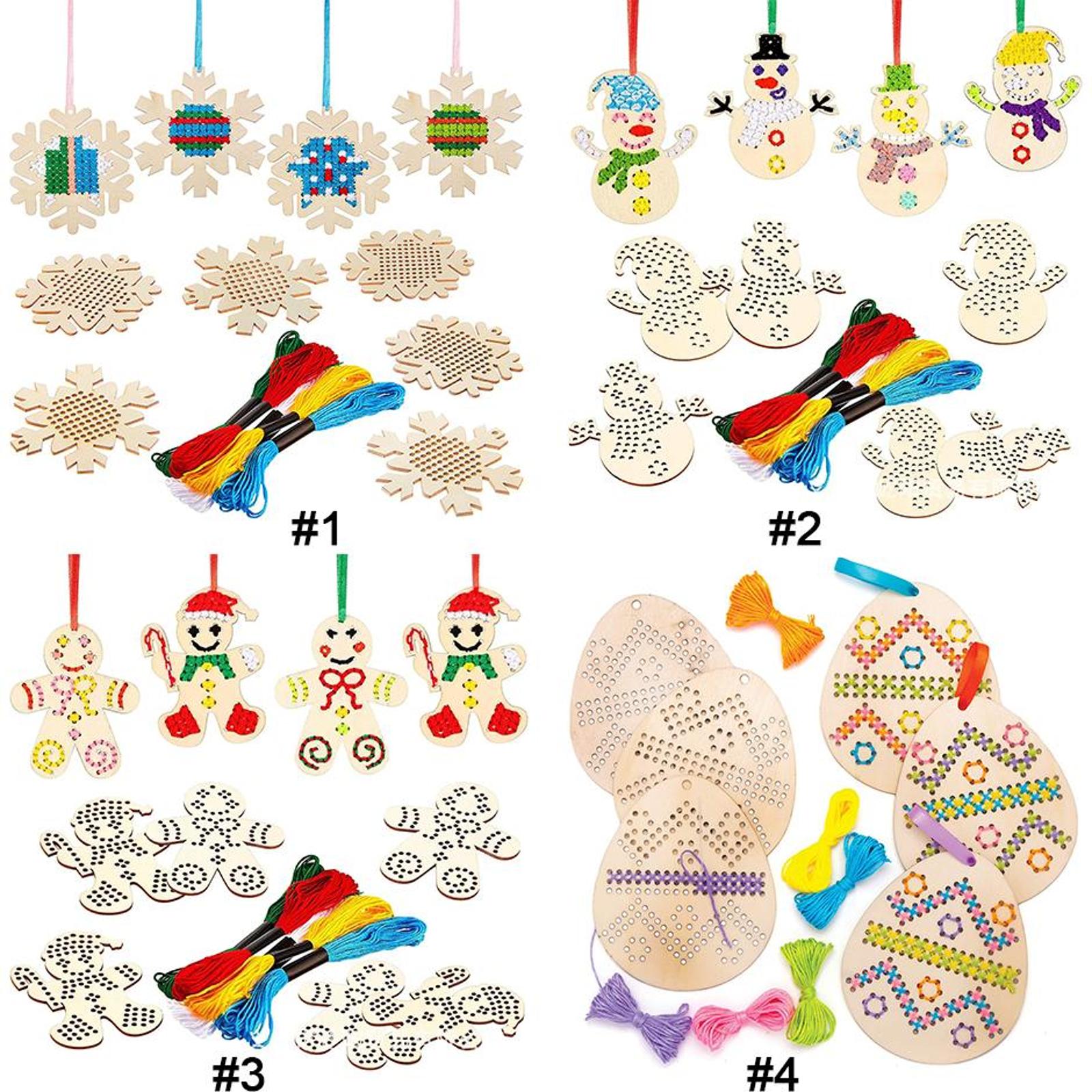 Çapraz Dikişli Asılı Süsleme P - Embroidery Xmas Decorations incelemesi ve fiyatı