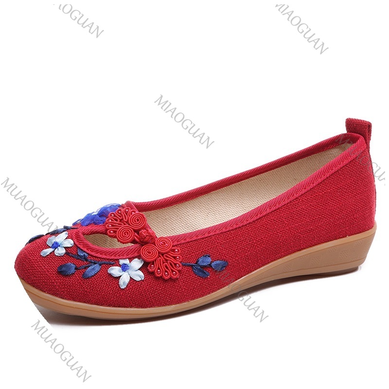 İşlemeli Kadın Konforlu Platfo - Embroidery Canvas incelemesi ve fiyatı