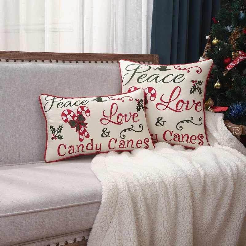 Noel Dekoratif Yastık Kılıfı B - Embroidery Xmas Decorations incelemesi ve fiyatı