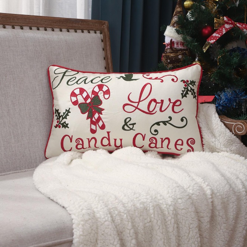 Noel Dekoratif Yastık Kılıfı B - Embroidery Xmas Decorations incelemesi ve fiyatı
