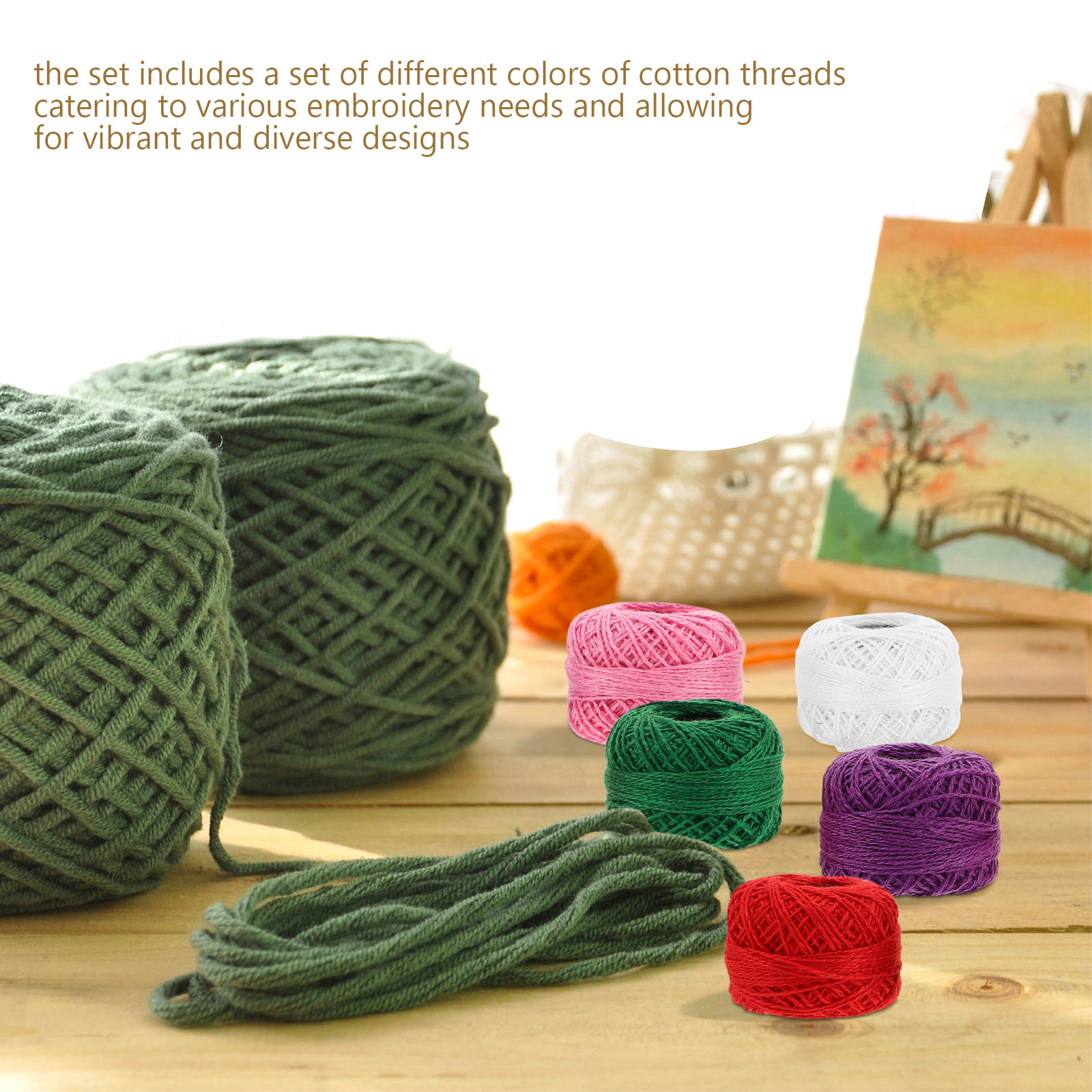 12 Adet Pamuklu Nakış İpliği,  - Embroidery Stitch incelemesi ve fiyatı