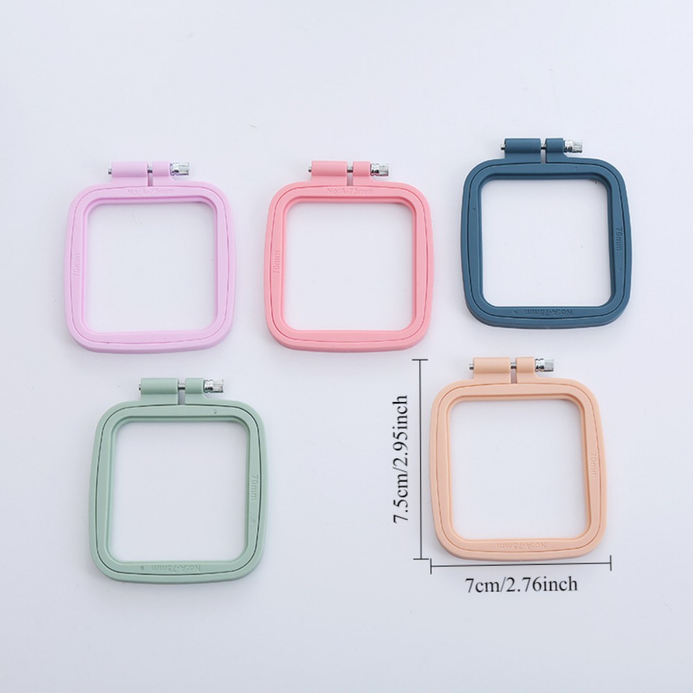 Oval/Kare Plastik Nakış Çember - Embroidery Hoop Square incelemesi ve fiyatı