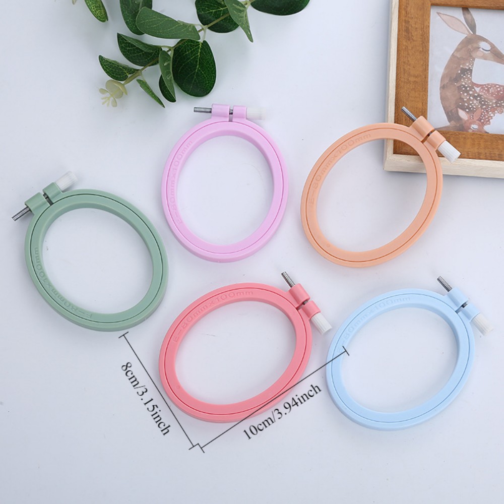 Oval/Kare Plastik Nakış Çember - Embroidery Hoop Square incelemesi ve fiyatı