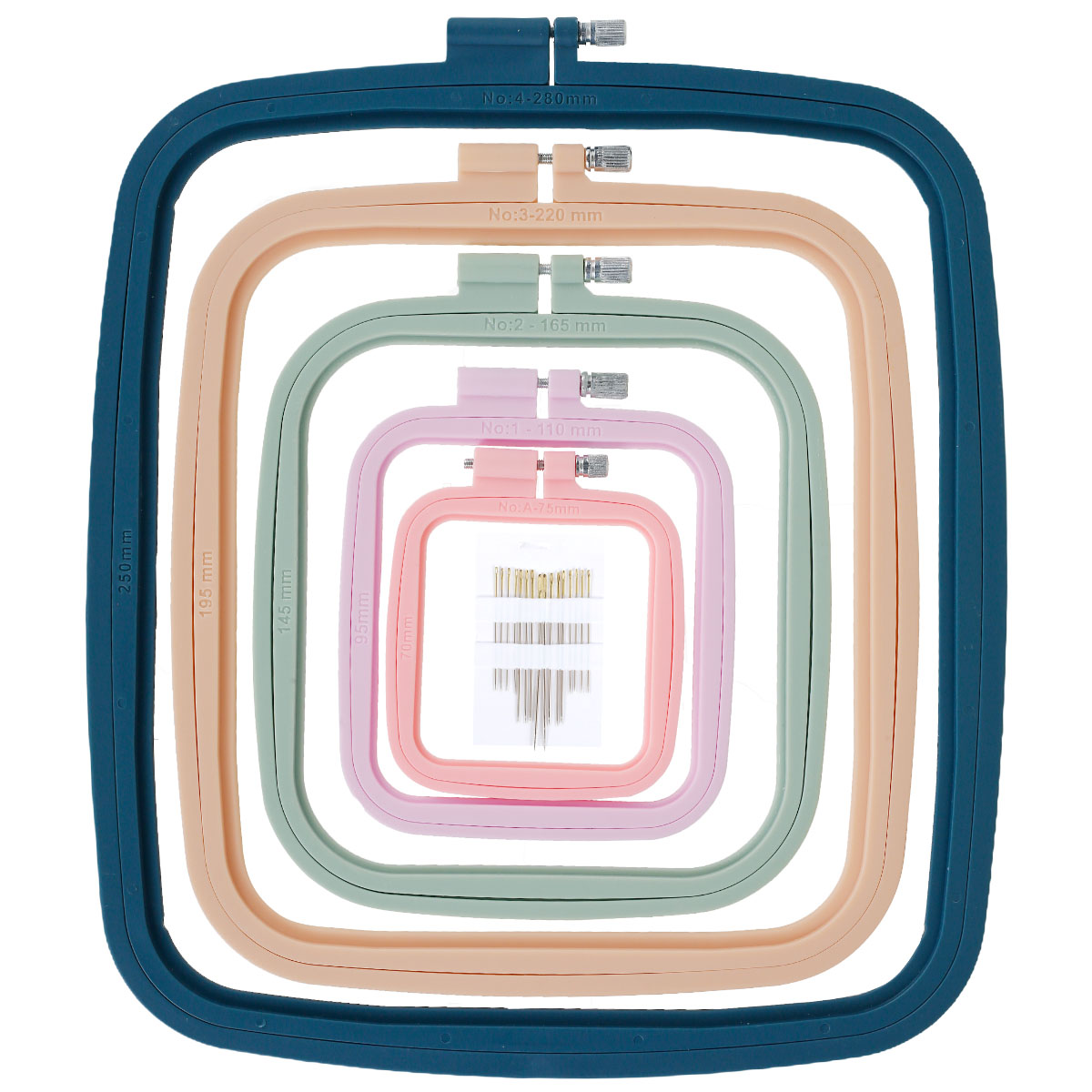 4/5 adet kare nakış çemberler  - Embroidery Hoop Square incelemesi ve fiyatı