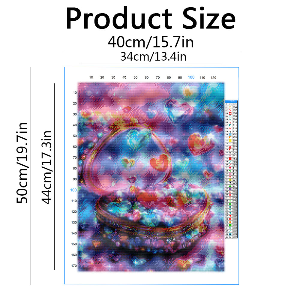 Nakış Kitleri Kalp Aşk Manzara - Embroidery Guide Paper incelemesi ve fiyatı