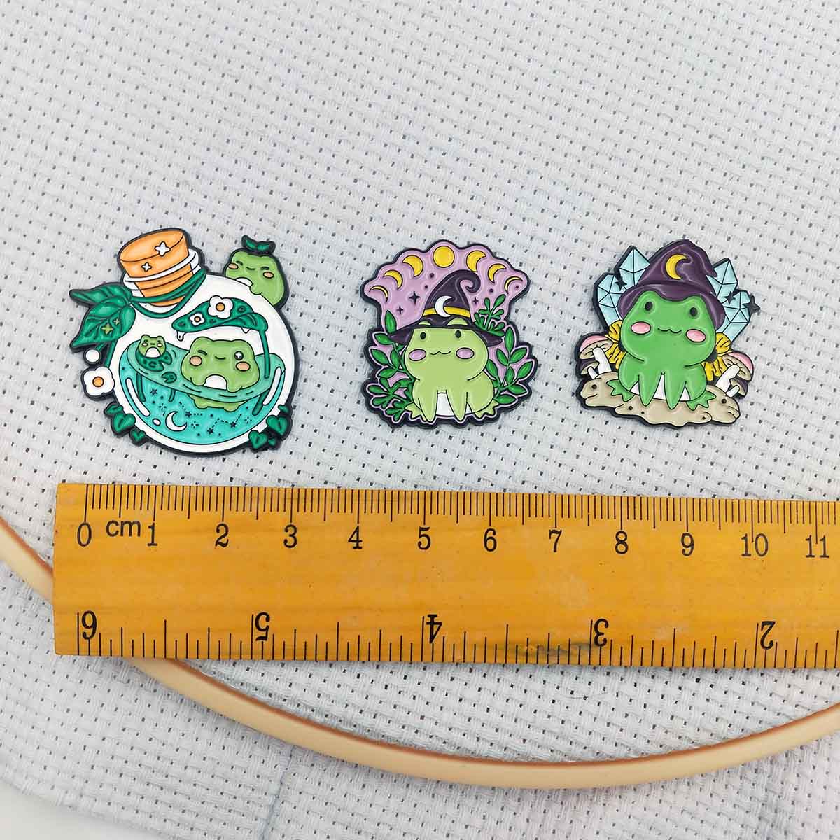 Manyetik Kurbağa İğne Tutucu,  - Embroidery Hoop Square incelemesi ve fiyatı