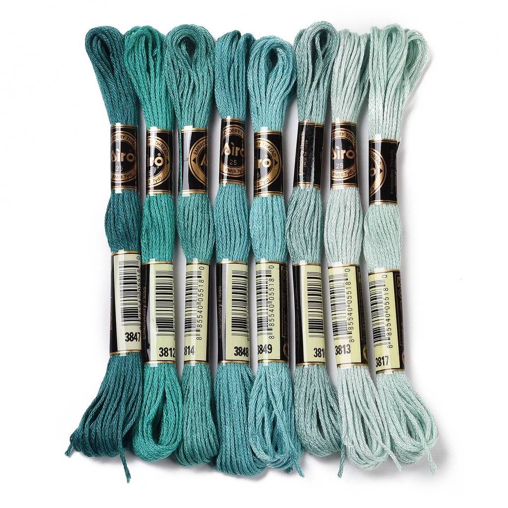 1 takım 8 iplik 0.5mm 6 katlı  - Embroidery Stitch incelemesi ve fiyatı